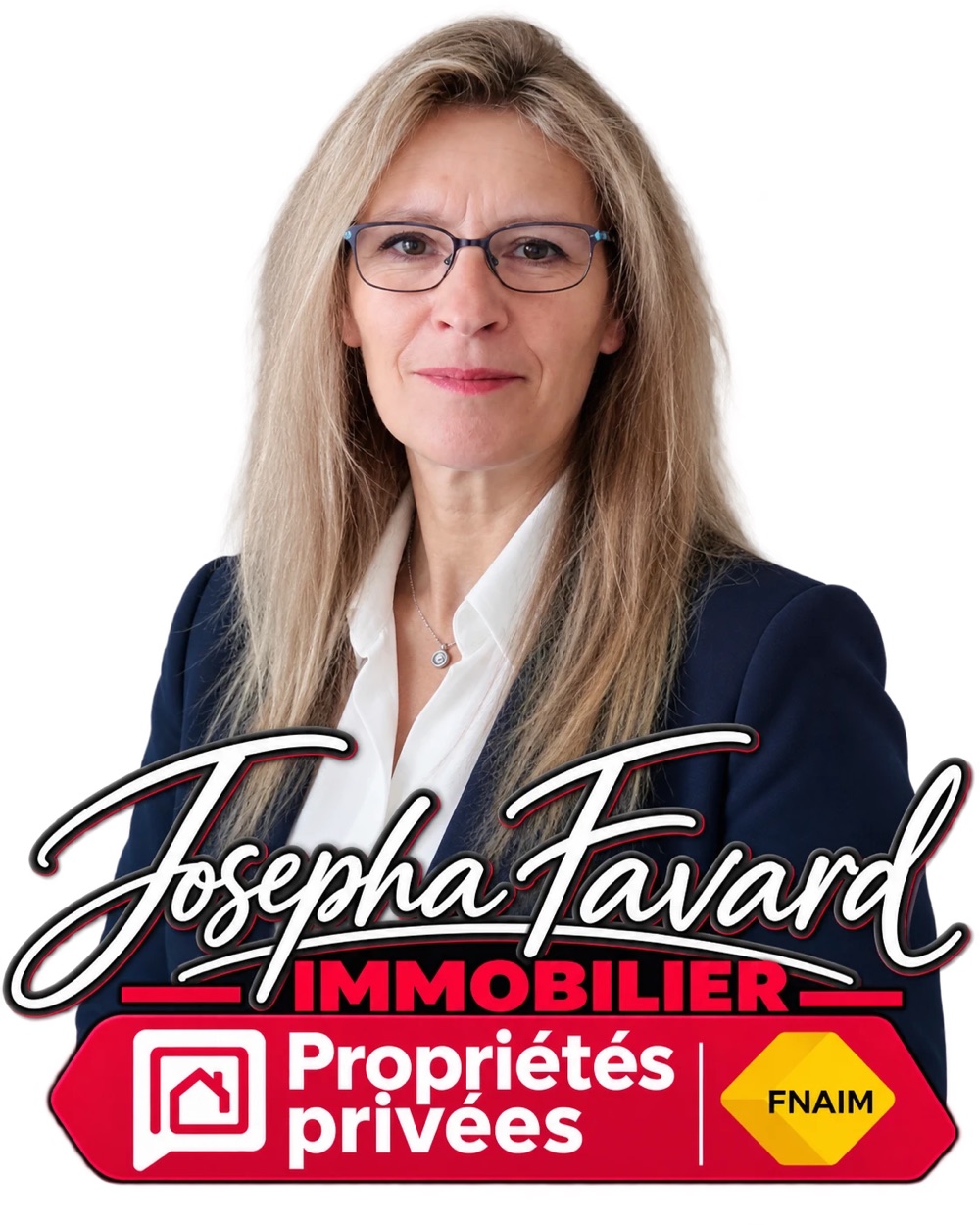 Josepha Favard, conseillère en immobilier à Treignac